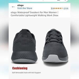 Grey Waterproof Sneakers